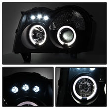 Load image into Gallery viewer, Spyder Jeep Grand Cherokee 05-07 Projector Headlights LED Halo LED Blk Smke PRO-YD-JGC05-HL-BSM 5078551
