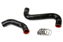 Load image into Gallery viewer, HPS Black Reinforced Silicone Radiator Hose Kit Coolant Subaru 01-07 WRX / STI