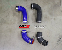 Load image into Gallery viewer, HPS Performance Products HPS Blue Reinforced Silicone Intercooler Hose Kit Mitsubishi 03-07 Lancer EVO 8 9 MR US-Spec