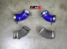 Load image into Gallery viewer, HPS Performance Products HPS Blue Reinforced Silicone Intercooler Hose Kit Mitsubishi 03-07 Lancer EVO 8 9 MR US-Spec