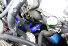 Load image into Gallery viewer, HPS Performance Products HPS Red Reinforced Silicone Heater Hose Kit Nissan 95-98 240SX S14 KA24DE