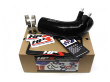 Load image into Gallery viewer, HPS Black Reinforced Silicone Post MAF Air Intake Hose Kit Lexus 2016 GSF GS F V8 5.0L