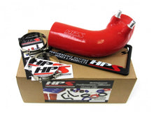 Load image into Gallery viewer, HPS Red Reinforced Silicone Post MAF Air Intake Hose Kit Lexus 2016 GSF GS F V8 5.0L