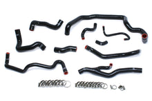 Load image into Gallery viewer, HPS Black Reinforced Silicone Radiator and Heater Hose Kit Coolant Mini 07-11 Cooper S R56 1.6L Turbo Automatic Trans