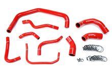 Load image into Gallery viewer, HPS Performance Products HPS Red Reinforced Silicone Radiator Hose Kit Coolant Ford 03-04 Mustang SVT Cobra 4.6L V8 Supercharged