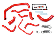 Load image into Gallery viewer, HPS Performance Products HPS Red Reinforced Silicone Radiator Hose Kit Coolant Ford 03-04 Mustang SVT Cobra 4.6L V8 Supercharged