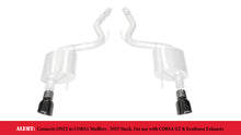 Load image into Gallery viewer, Corsa Performance 15-17 Ford Mustang GT 3.0in Inlet / 4.5in Outlet Black PVD Tip