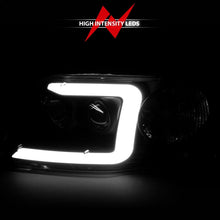 Load image into Gallery viewer, ANZO 1997-2003 Ford F-150 Projector Headlights w/ Light Bar Chrome Housing 111504
