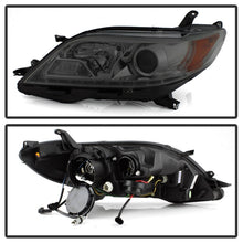 Load image into Gallery viewer, Spyder 11-14 Toyota Sienna Projector Headlights - DRL LED - Smoke PRO-YD-TSEN11-DRL-SM 5083999