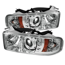 Load image into Gallery viewer, Spyder Dodge Ram 1500 94-01 94-02 Projector Headlights LED Halo LED Chrm PRO-YD-DR94-HL-AM-C 5010094