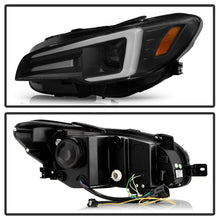Load image into Gallery viewer, Spyder Subaru Impreza WRX 15-20 LED High-Power LED Headlights-Black PRO-YD-SWRX15LEDAP-SBSEQ-BK 5088109