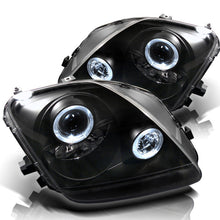 Load image into Gallery viewer, Spyder Honda Prelude 97-01 Projector Headlights LED Halo Black High H1 Low H1 PRO-YD-HP97-HL-BK 5011039