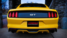Load image into Gallery viewer, Corsa Performance 2015 Ford Mustang GT 5.0 3" Cat Back Exhaust, Black Dual 4.5" Tip