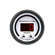 Load image into Gallery viewer, Autometer 52.4mm White Switchable 60-340 Degrees F / 40-170 Degrees C Phantom Elite Digital Gauge 6754-PH