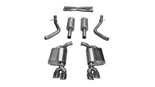 Load image into Gallery viewer, Corsa Performance Cat-Back Dual Rear Exit with Twin 3.5in, 15-17 Dodge Challenger Sport