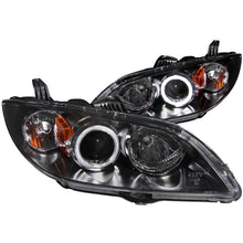 Load image into Gallery viewer, Anzo 2004-2008 Mazda 3 Projector Headlights w/ Halo Black (CCFL)