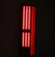 Load image into Gallery viewer, AlphaRex 22-24 Toyota Tundra NOVA-Series Prismatic LED Tail Lights - Black/Red 673002 *Discontinued