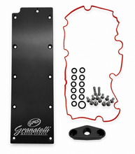 Load image into Gallery viewer, Granatelli Motor Sports Billet Valley Pan Cover, LS Gen IV. - 595002