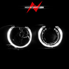 Load image into Gallery viewer, Anzo 1997-2001 BMW 5 Series Projector Headlights w/ Halo Black