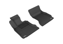 Load image into Gallery viewer, 3D MAXpider 2011-2016 BMW 5 Series F10 Kagu 1st Row Floormat - Black L1BM05411509