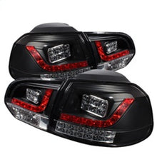 Load image into Gallery viewer, Spyder Volkswagen Golf/GTI 10-13 LED Tail Lights Black ALT-YD-VG10-LED-BK 5008176