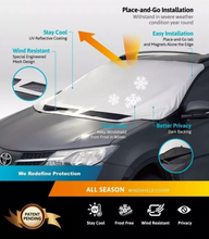 Load image into Gallery viewer, 3D MAXpider Size A 3D Wintect Windshield Cover B014KOUO9I