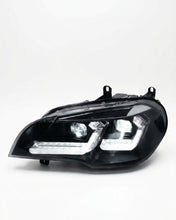 Load image into Gallery viewer, BMW X5 E70 "TRON" LED Headlights 2007-2013