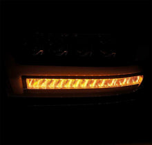 Load image into Gallery viewer, AlphaRex 19-20 Ram 1500HD NOVA LED Proj Headlights Plank Style Gloss Blk w/Activ Lght/Seq Signal/DRL 880516 *Discontinued