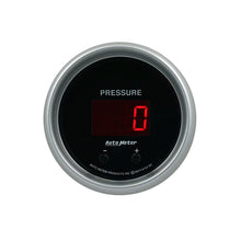 Load image into Gallery viewer, Autometer 52.4mm Black Switchable 0-1600 PSI/0-110 BAR Fluid Pressure Sport-Comp Elite Digital Gauge 6752-SC