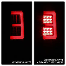 Load image into Gallery viewer, Spyder 07-10 Jeep Grand Cherokee Light Bar LED Tail Lights - Black Smoke ALT-YD-JGC07V2-LB-BSM 5086662