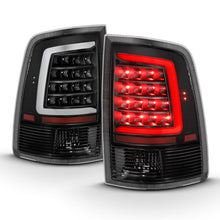 Load image into Gallery viewer, ANZO 2009-2018 Dodge Ram 1500 LED Taillight Plank Style Black w/Clear Lens 311318
