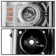 Load image into Gallery viewer, Spyder Chevy Silverado 2014-16 2500 HD Projector Headlights Light Bar DRL Chrm PRO-YD-CSHD14-LBDRL-C 5081049