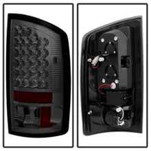 Load image into Gallery viewer, Spyder Dodge Ram 07-08 1500/Ram 07-09 2500/3500 LED Tail Lights Smoke ALT-YD-DRAM06-LED-SM 5002655