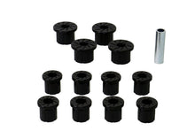 Load image into Gallery viewer, Whiteline 84-89 Toyota 4Runner/Pickup Rear Leaf Spring Shackle Bushing Kit W73469