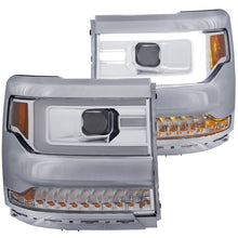 Load image into Gallery viewer, Anzo HL Seq Chevy 1500 Chrome