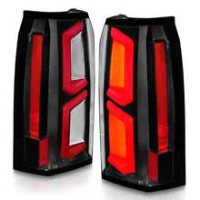 Load image into Gallery viewer, ANZO 2015-2020 Chevrolet Tahoe LED Tail Lights w/ Light Bar Black Housing Clear Lens 311374