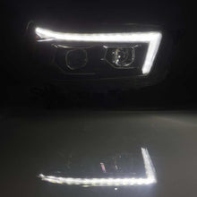 Load image into Gallery viewer, AlphaRex 10-13 Toyota 4Runner LUXX LED Proj Headlights Plank Style Black w/Seq Signal/DRL 880757 *Discontinued