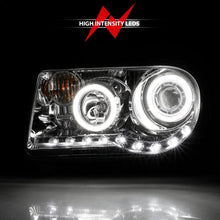 Load image into Gallery viewer, Anzo 2005-2010 Chrysler 300C Projector Headlights w/ Halo Chrome (CCFL) G2