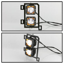 Load image into Gallery viewer, Spyder Dodge Ram 2013-2018 1500 Only Full LED Fog Lights W/Bracket and Universial Switch- Clear 9045424