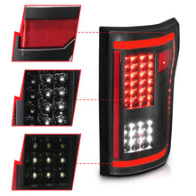 Load image into Gallery viewer, Anzo Ford F-150 15-17 L.E.D Tail Lights G2 Black