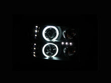 Load image into Gallery viewer, Anzo 2007-2013 Gmc Sierra 1500 Projector Headlights w/ Halo Black