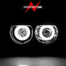 Load image into Gallery viewer, Anzo 2008-2014 Dodge Challenger Projector Headlights w/ Halo Black (CCFL)