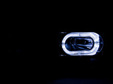 Load image into Gallery viewer, Anzo Black Crystal Halo Headlights 1992-1999 Chevy Suburban