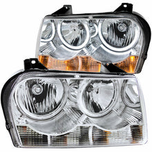 Load image into Gallery viewer, Anzo 2005-2010 Chrysler 300 Crystal Headlights w/ Halo Chrome (CCFL)