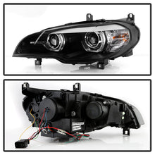 Load image into Gallery viewer, Spyder BMW X5 E70 07-10 Xenon/HID AFS High-Power LED Headlights - Black PRO-YD-BMWE7007AFSHIDAP-BK 5088239