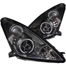 Load image into Gallery viewer, Anzo 2000-2005 Toyota Celica Projector Headlights w/ Halo Black
