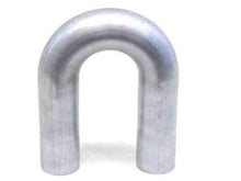 Load image into Gallery viewer, HPS Performance Products HPS 3" OD 180 Degree U Bend 6061 Aluminum Elbow Pipe Tubing 16 Gauge w/ 4" CLR