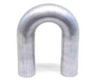 Load image into Gallery viewer, HPS Performance Products HPS 1-1/4" OD 180 Degree U Bend 6061 Aluminum Elbow Pipe Tubing 16 Gauge w/ 2" CLR