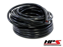 Load image into Gallery viewer, HPS High Temp 1/4"ID(6mm)Reinforced Silicone Heater Hose Black 100 Ft Roll