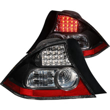 Load image into Gallery viewer, Anzo 2004-2005 Honda Civic LED Tail lights Black